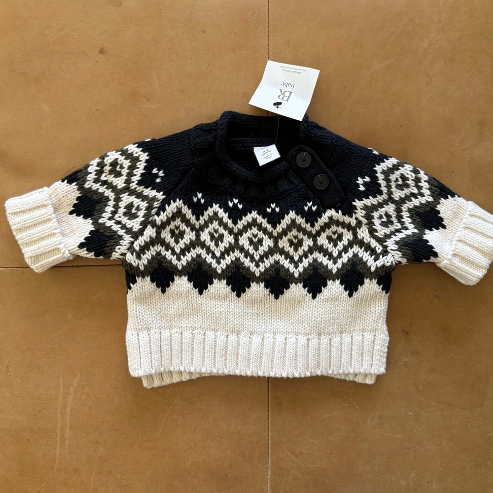 BR Baby Sweater 0-3M NWT